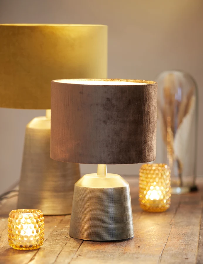 Shade cylinder 20-20-15 cm GEMSTONE brown