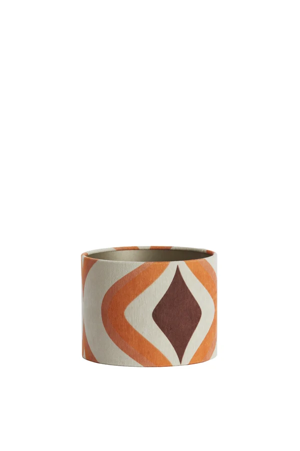 Shade cylinder 20-20-15 cm COOKIE brown