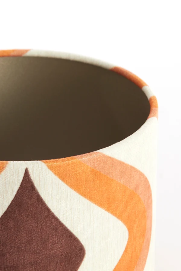 Shade cylinder 20-20-15 cm COOKIE brown