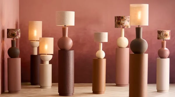 Pillar 35x100 cm ALURIA matt eggplant