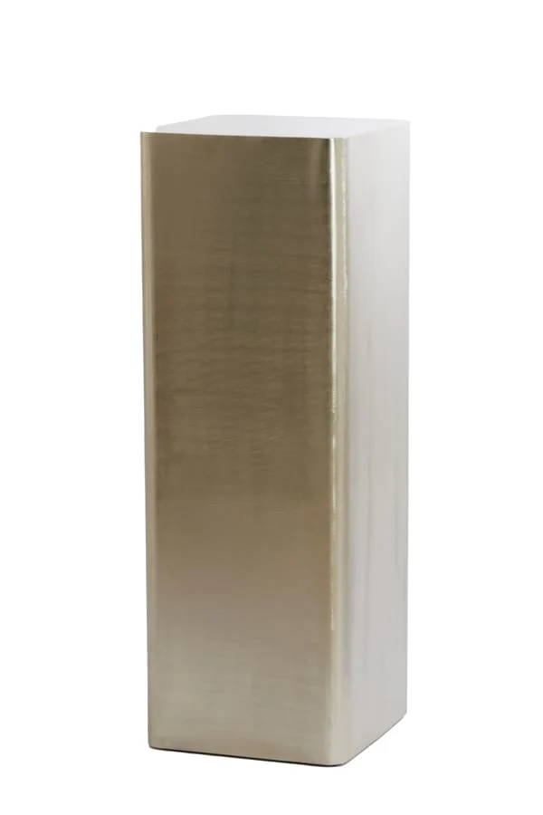 Pillar 35,5x35,5x100 cm ALURIO nickel satin