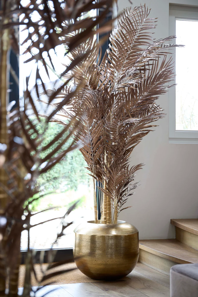 Pot deco 66x54 cm LOUIE antique gold