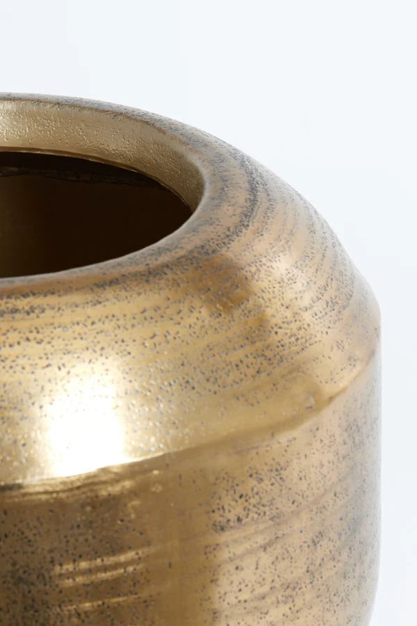 Pot deco 53x41 cm LOUIE antique gold