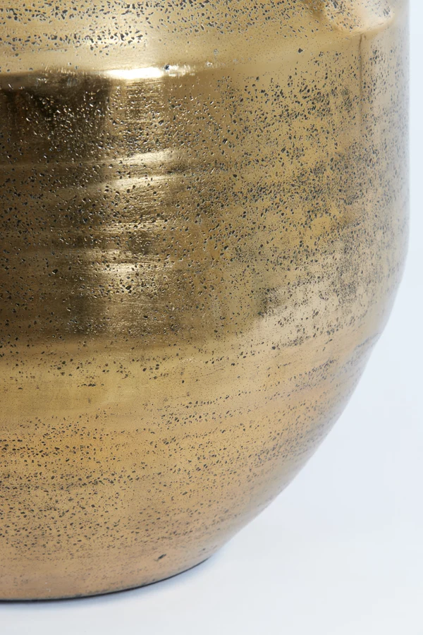 Pot deco 53x41 cm LOUIE antique gold