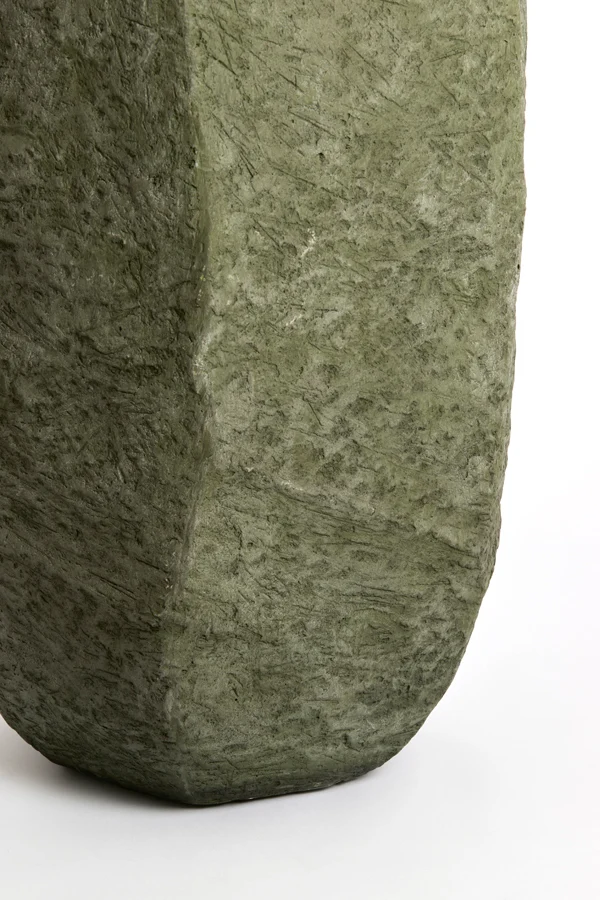 Pot deco 50x47x88 cm AGELO olive green