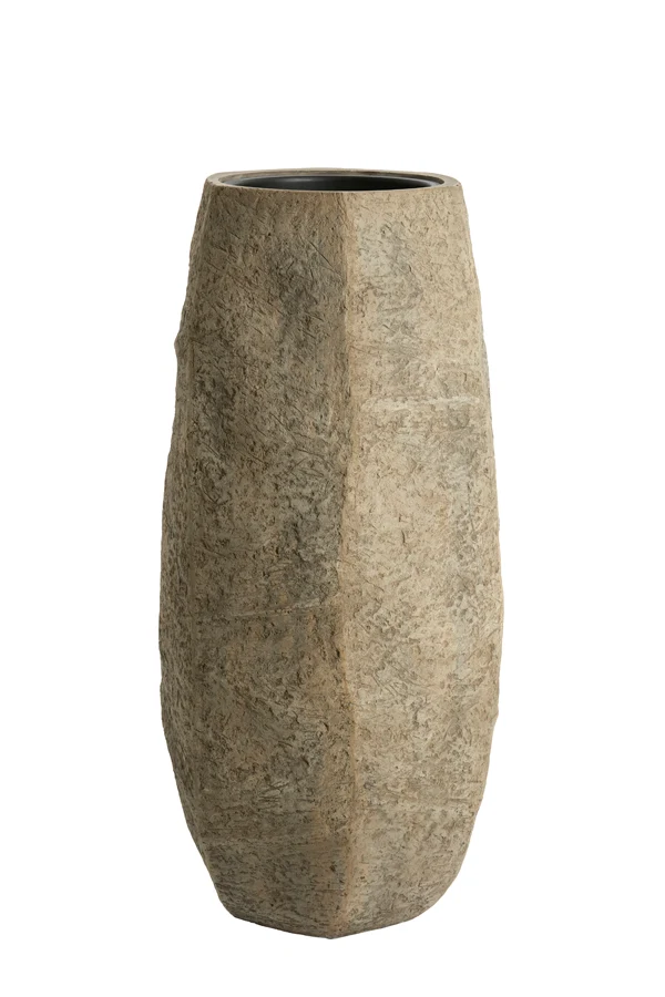 Pot deco 50x47x105 cm AGELO taupe