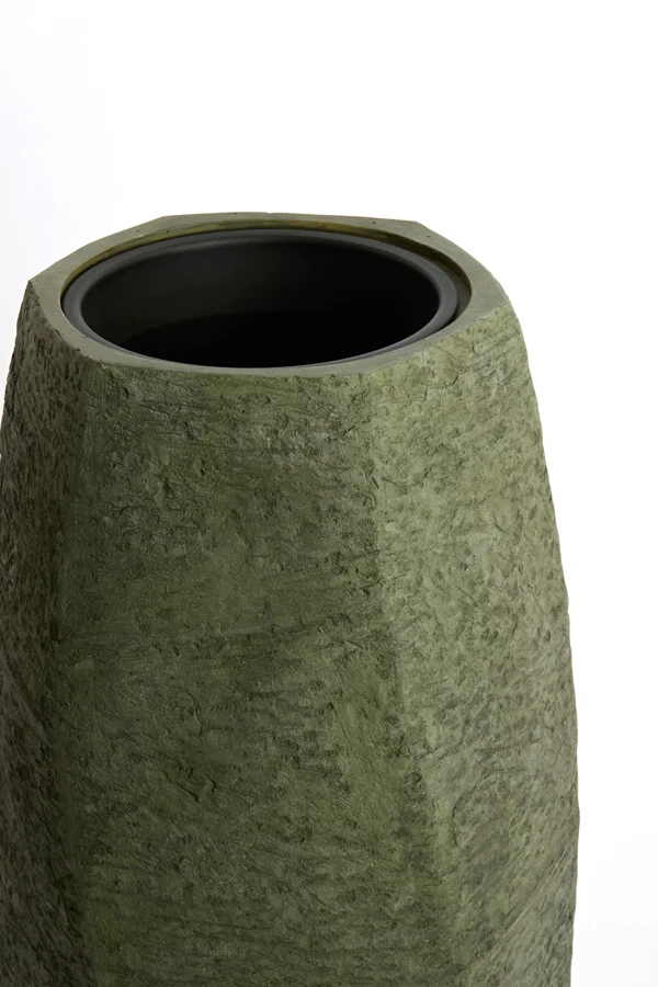 Pot deco 50x47x105 cm AGELO olive green