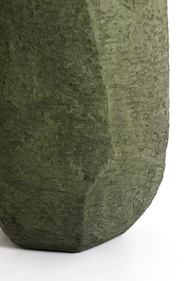 Pot deco 50x47x105 cm AGELO olive green