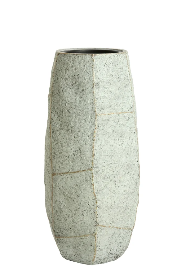 Pot deco 50x47x105 cm AGELO blue grey