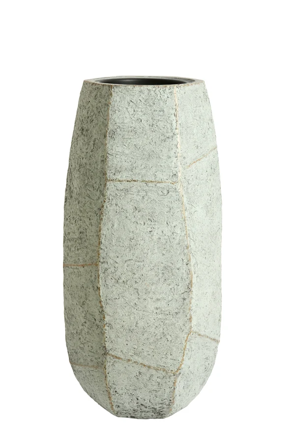 Pot deco 50x47x105 cm AGELO blue grey