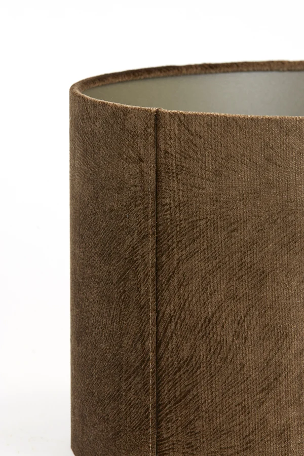 Shade cylinder 25-25-18 cm LUBIS brown