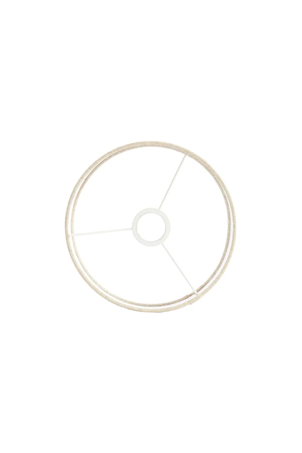 Shade cylinder 25-25-18 cm LIVIGNO natural