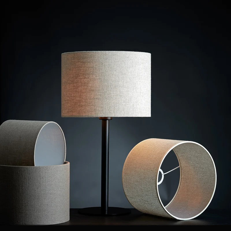 Shade cylinder 25-25-18 cm LIVIGNO natural