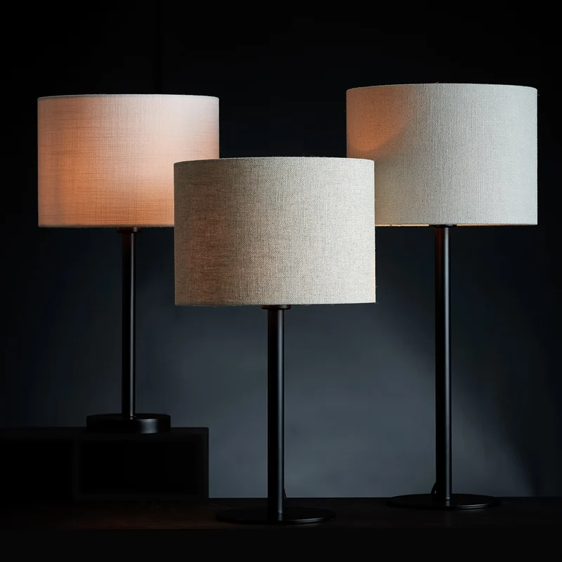 Shade cylinder 25-25-18 cm LIVIGNO egg white