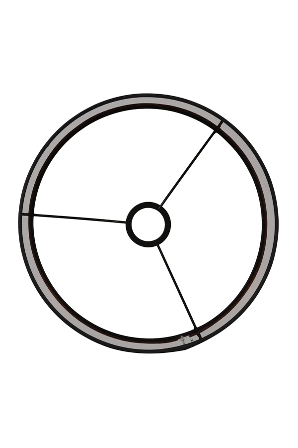 Shade cylinder 25-25-18 cm LIVIGNO black