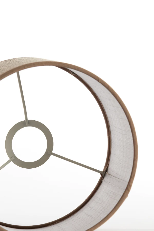 Shade cylinder 20-20-15 cm CADEN beige