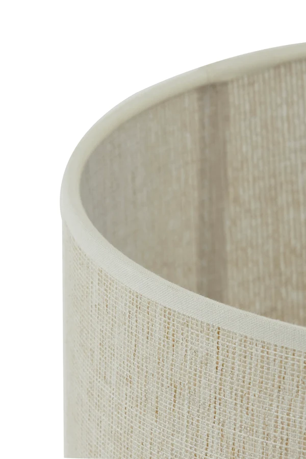 Shade cylinder 20-20-15 cm BRESKA pearl white