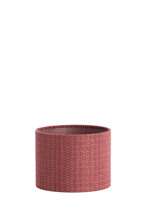 Shade cylinder 20-20-15 cm BLUSH red