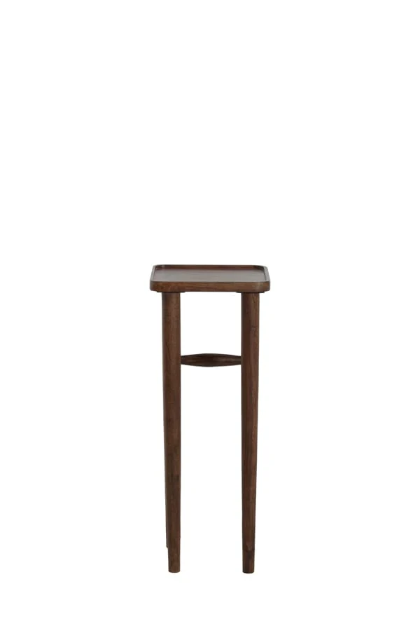 Pillar 32x32x80 cm QIANO acacia wood brown
