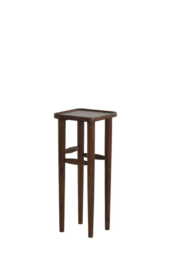 Pillar 32x32x80 cm QIANO acacia wood brown