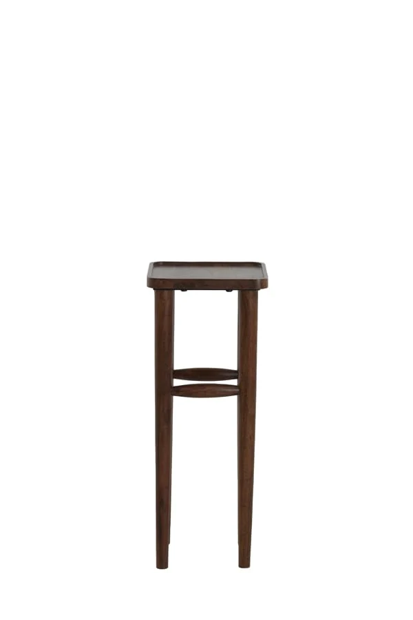 Pillar 32x32x80 cm QIANO acacia wood brown