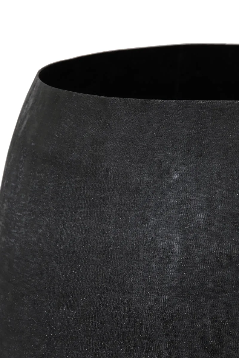Pot deco 39x42 cm GENOLI matt black