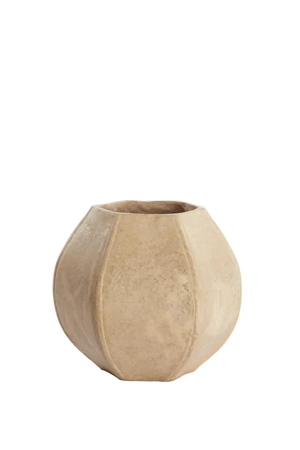 Pot deco 37x32,5 cm MELIS natural