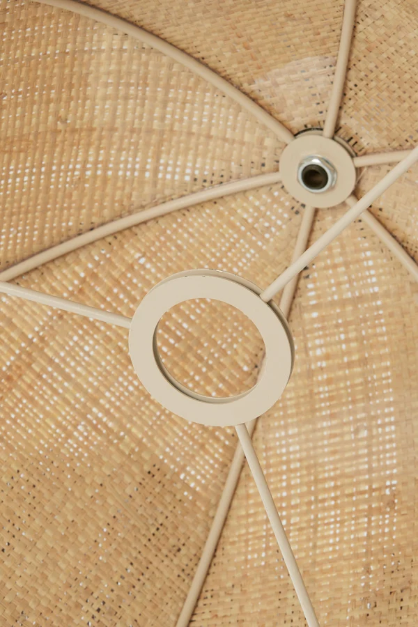 Shade 35x28 cm SULINA raffia natural+green