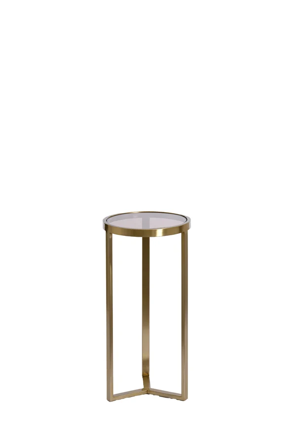 Pillar 30x60,5 cm RETIRO glass brown-light gold