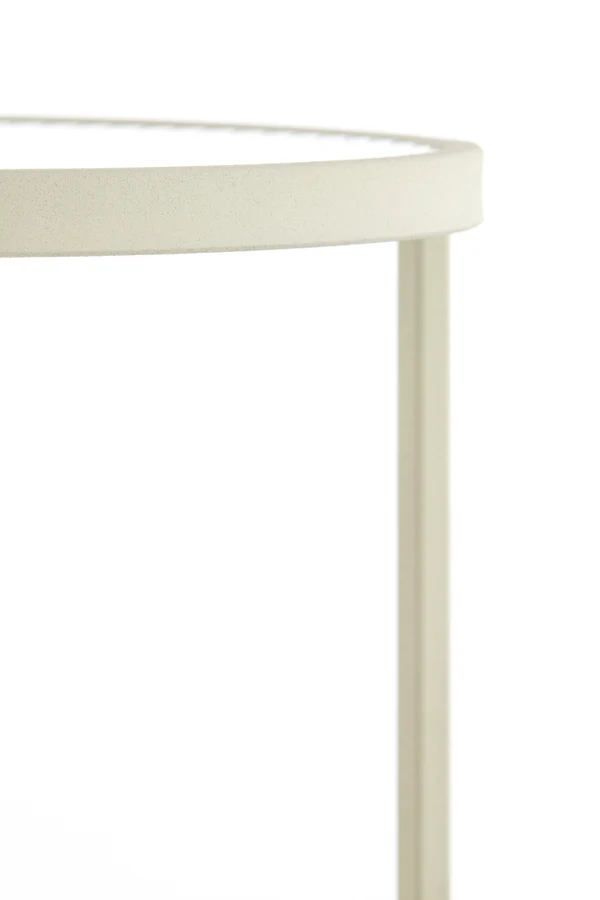 Pillar 30x60,5 cm RETIRO clear rib glass+cream
