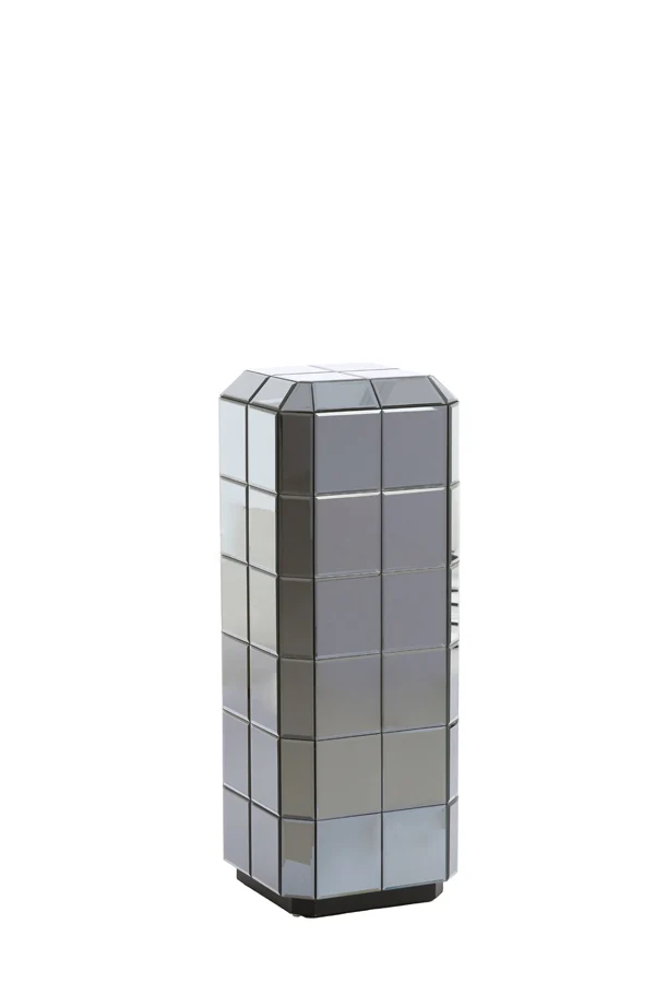 Pillar 30x30x80 cm LUCIANO smoke