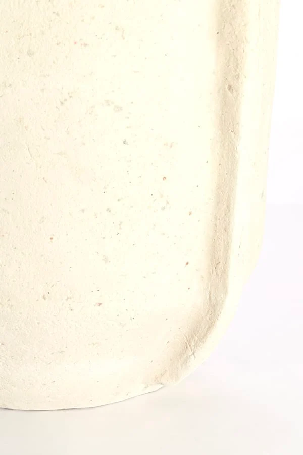 Pot deco 34,5x31,5x37,5 cm NORIC matt cream