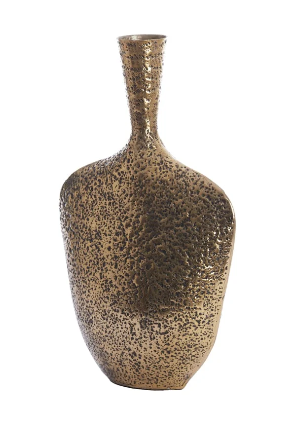 Pot deco 34,5x17,5x55 cm ALFENA antique bronze