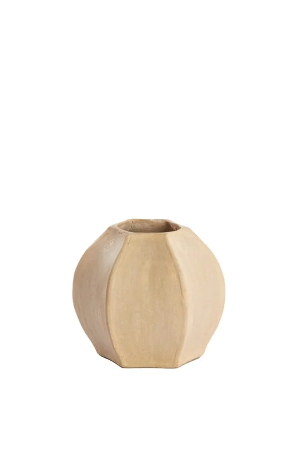 Pot deco 23,5x21,5 cm MELIS natural