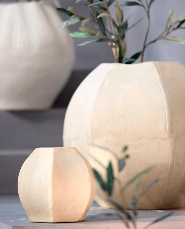 Pot deco 23,5x21,5 cm MELIS natural