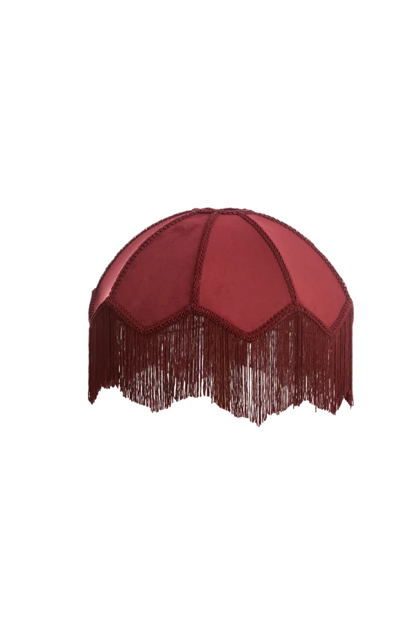 Shade 35x26 cm MALACIA velvet burgundy