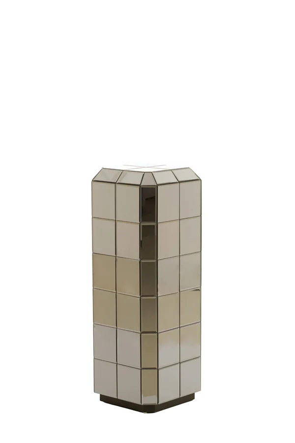 Pillar 30x30x80 cm LUCIANO brown