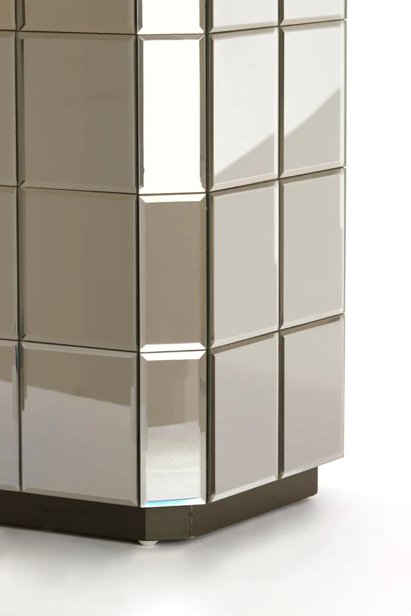 Pillar 30x30x80 cm LUCIANO brown