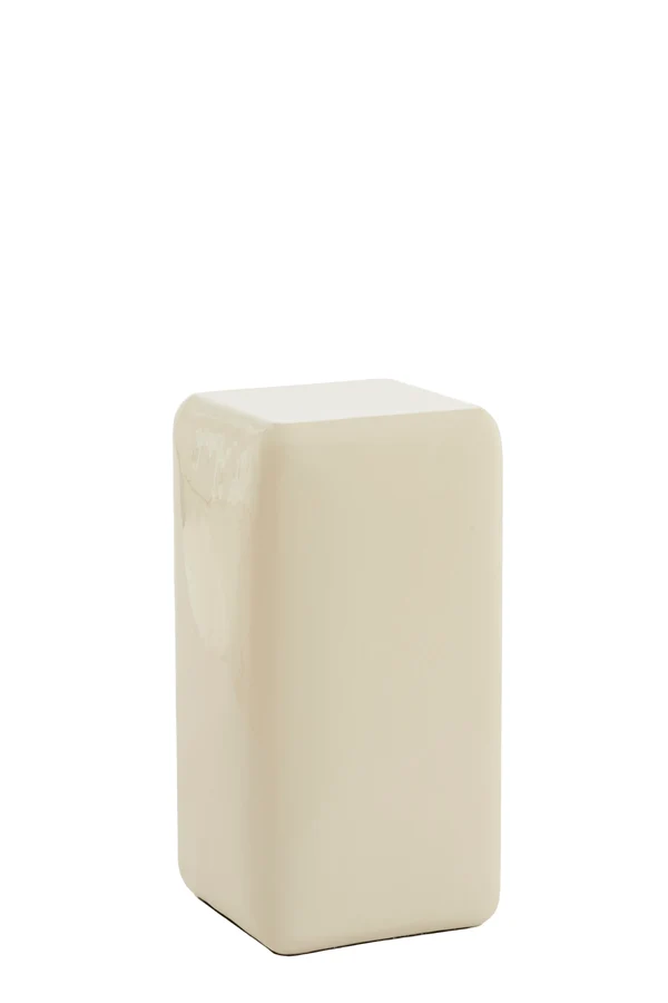 Pillar 30x30x60 cm FABI shiny cream