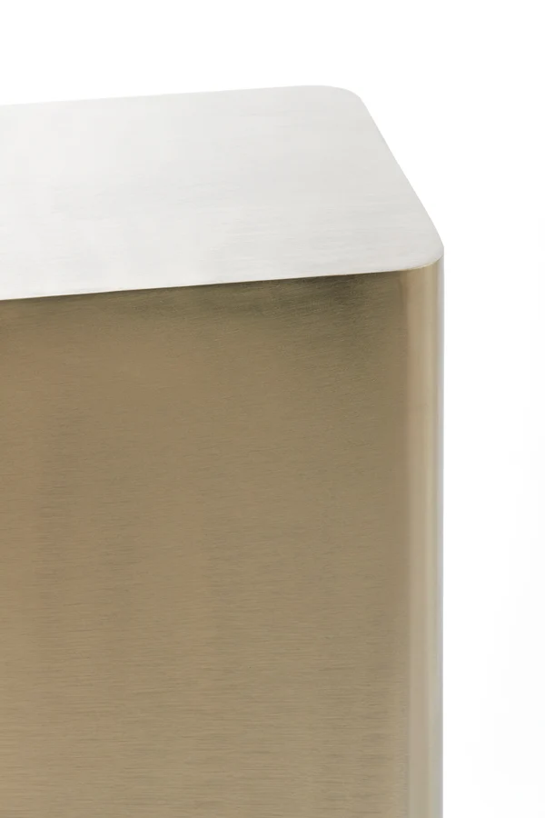 Pillar 30,5x30,5x80 cm ALURIO nickel satin