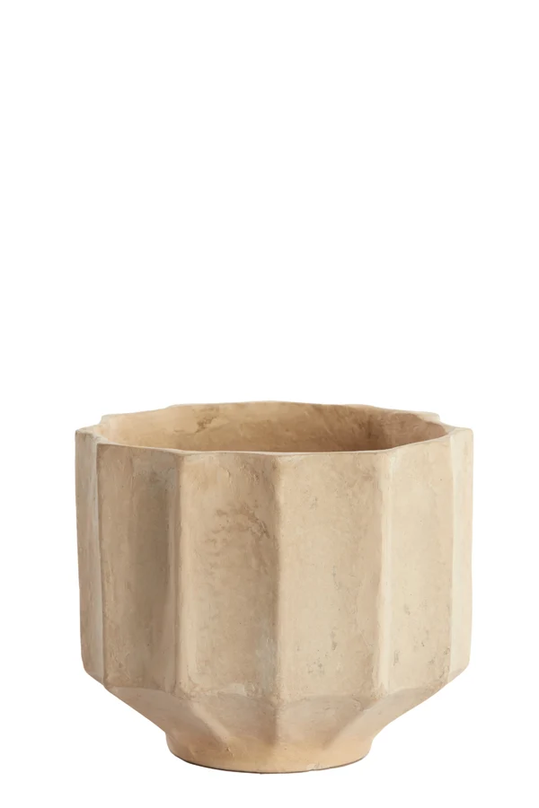 Pot deco 21x18 cm SALOU natural