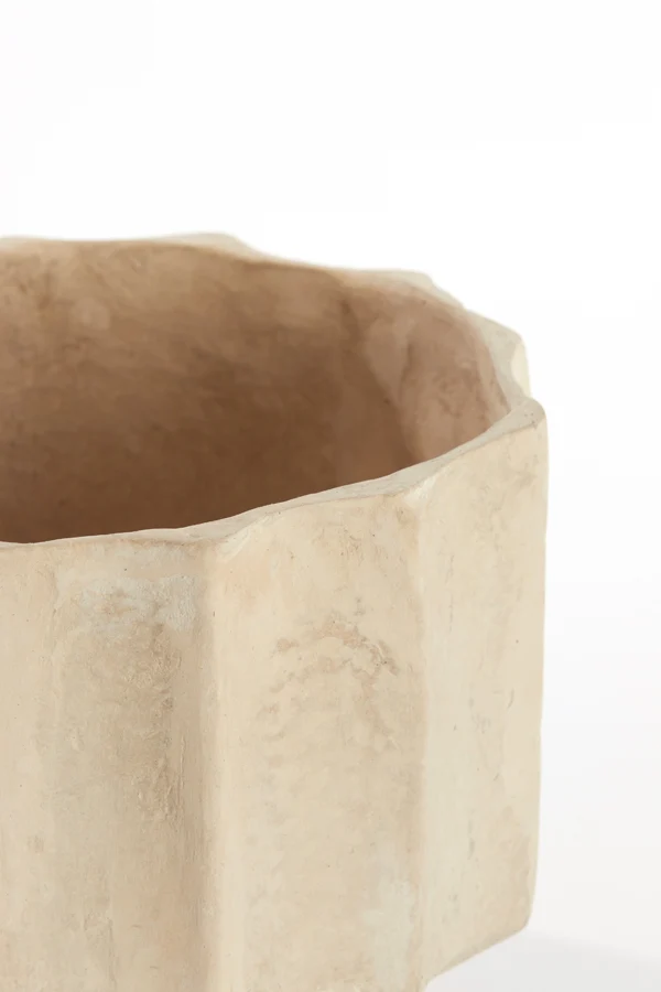 Pot deco 21x18 cm SALOU natural