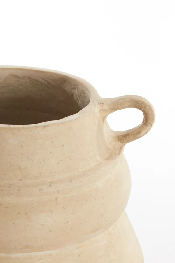 Pot deco 21,5x20x17,5 cm TARIFA natural