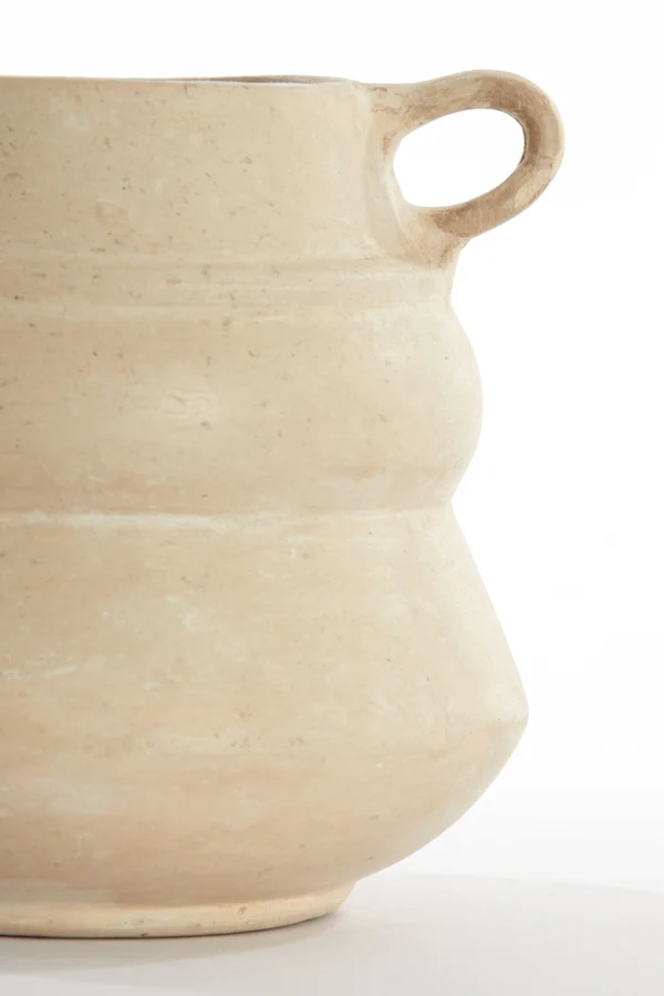 Pot deco 21,5x20x17,5 cm TARIFA natural