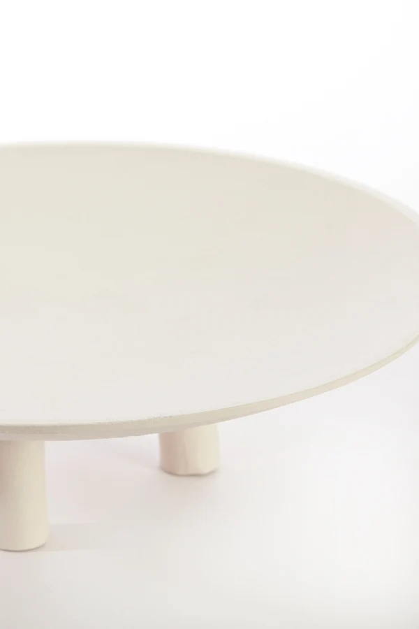 Plateau on base 40x11 cm TABUA cream