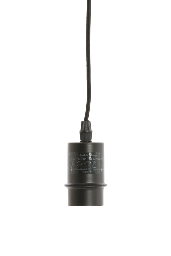 Pendant with cup 5x7,5 cm CUPA matt black