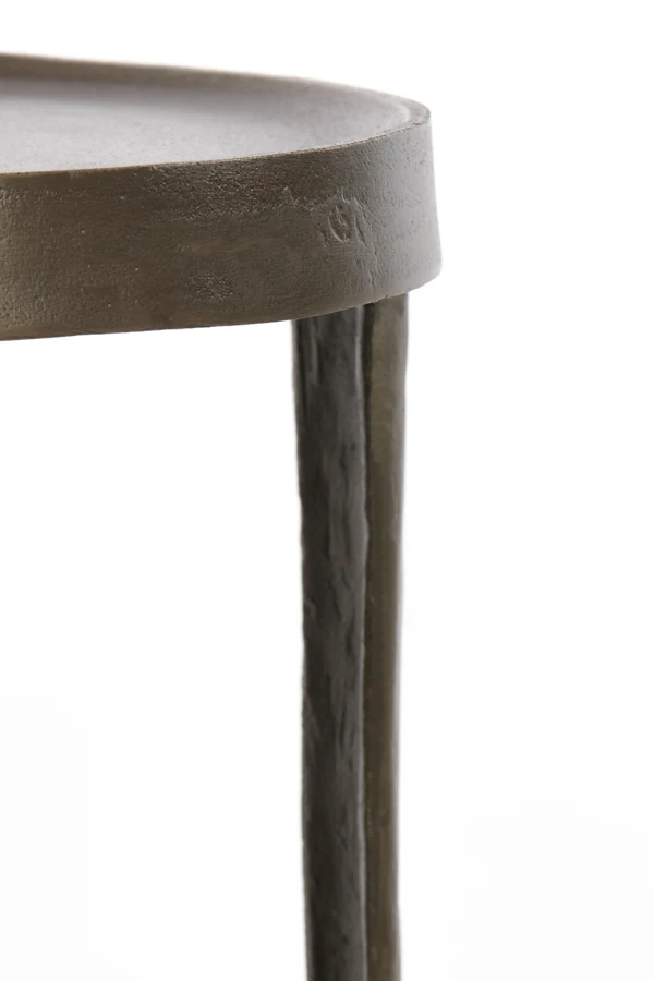Pillar S/2 30x80+35x100 cm TOBIAS dark brown