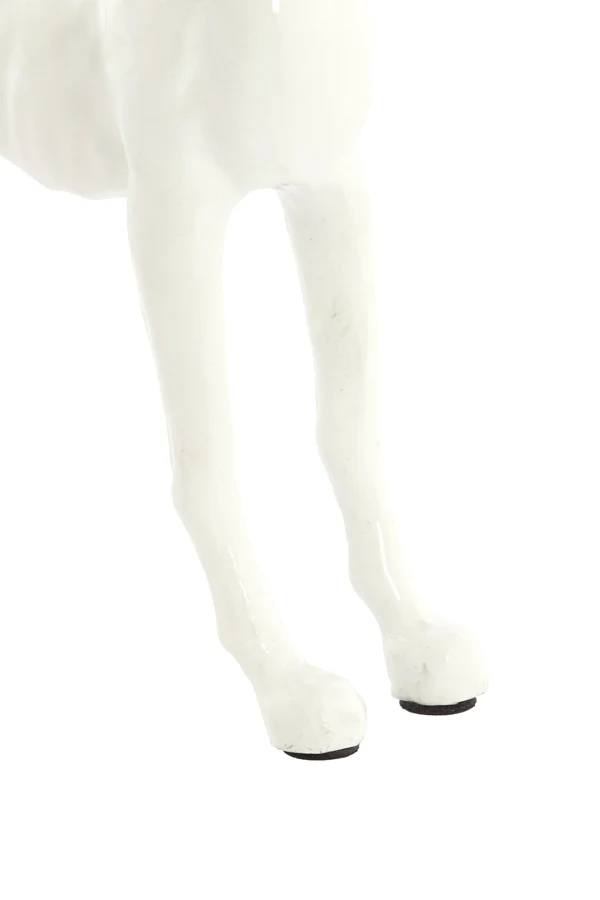 Ornament S/2 17x8x18+17x8x18 cm DOGS cream