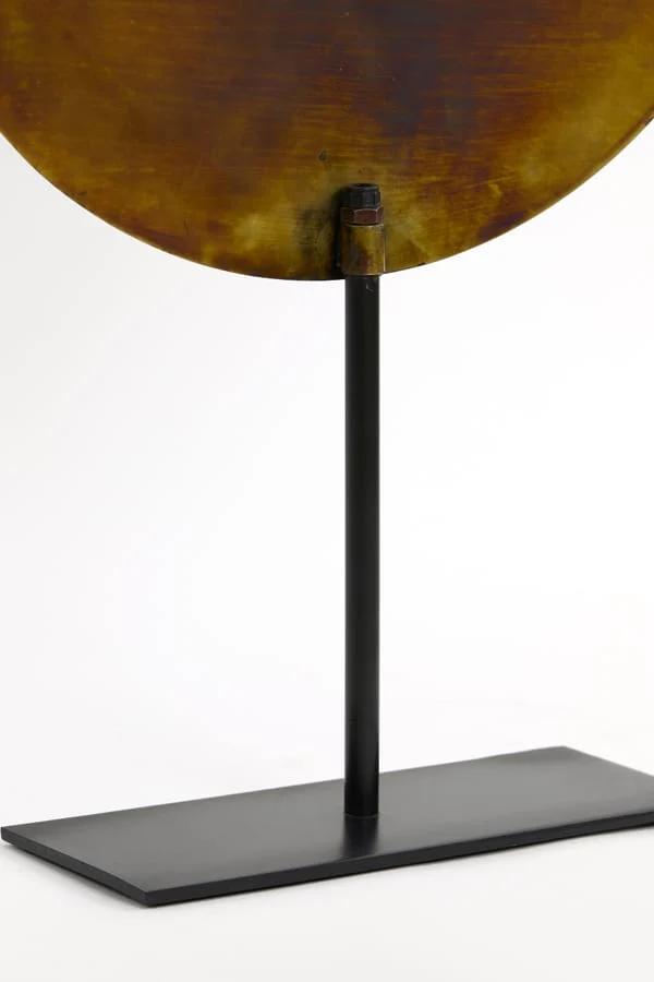 Ornament on base 40x10x60 cm RASIM ant. brown bronze+black