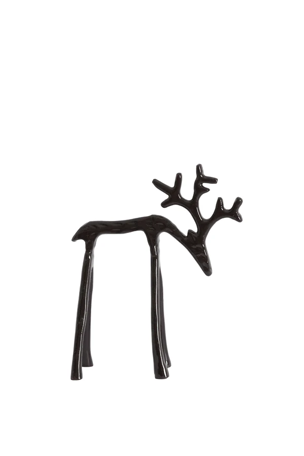 Ornament 17,5x8,5x20 cm DEER dark brown
